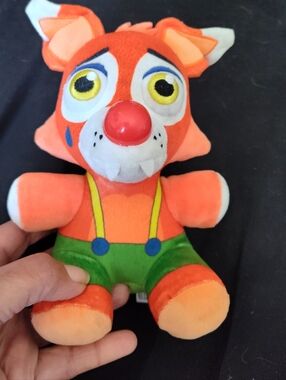 Orange Plush Fox Kids Toy - Soft Character Plush